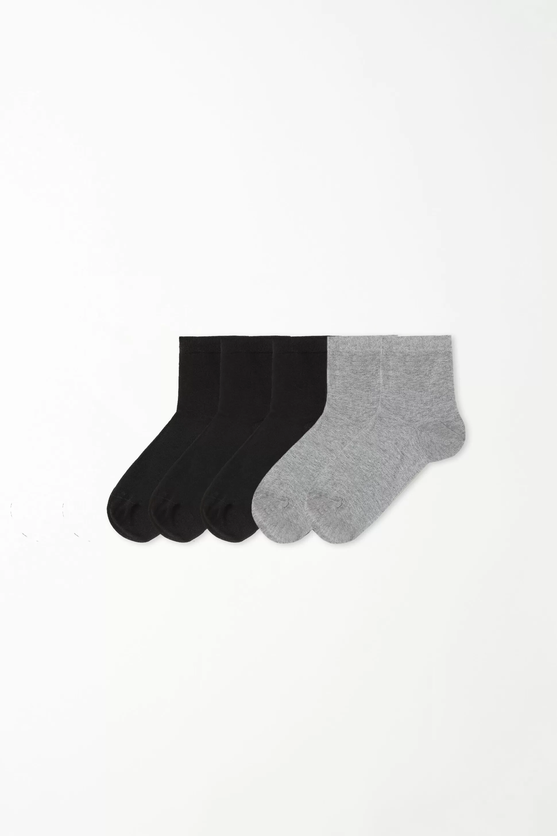 Tezenis 5 Pairs Of Cotton Crew Socks - Socks - Women | multicolor Store