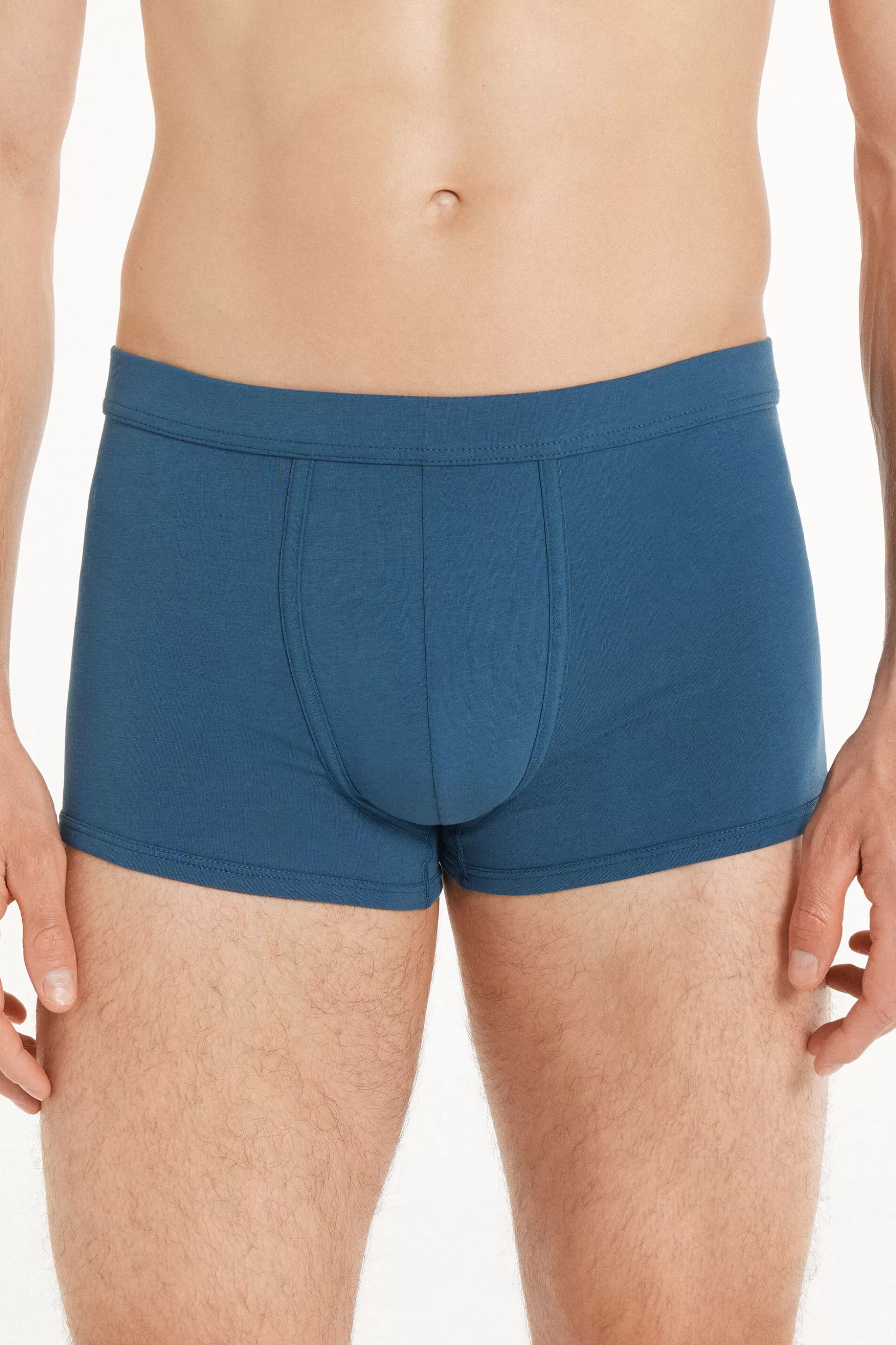 Tezenis Boxers In The Lightest Extrafine Cotton - Boxers - Men | blue Outlet