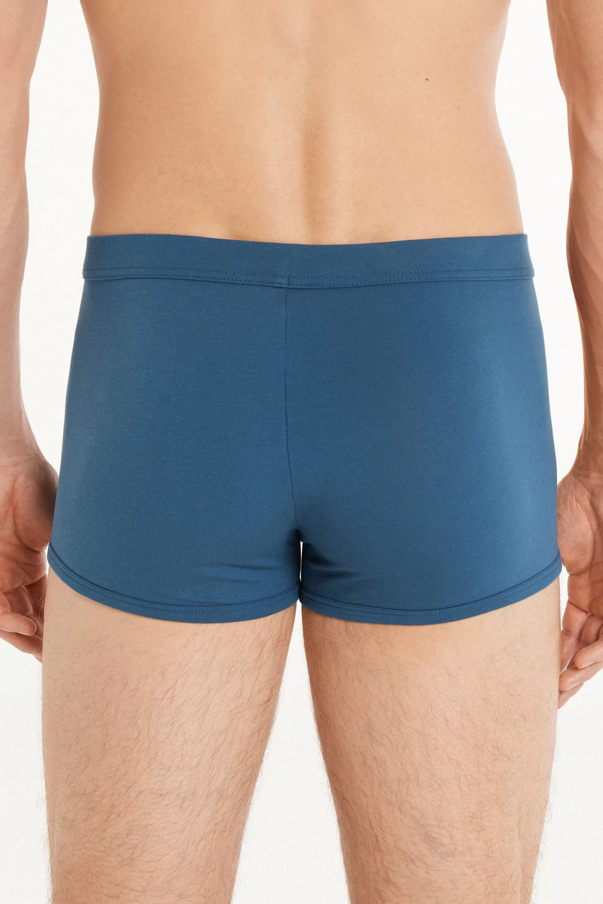 Tezenis Boxers In The Lightest Extrafine Cotton - Boxers - Men | blue Outlet