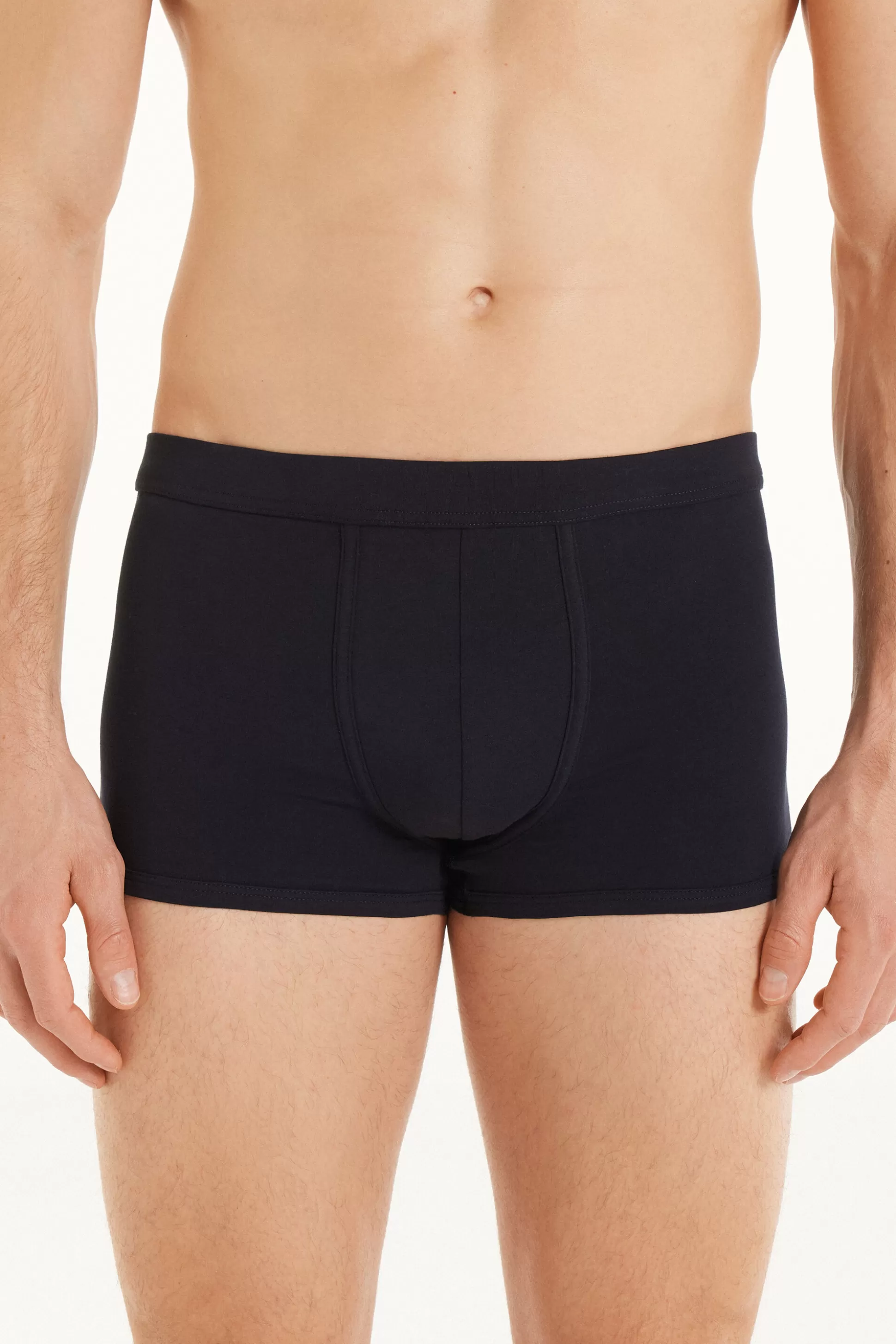 Tezenis Boxers In The Lightest Extrafine Cotton - Boxers - Men | blue Outlet