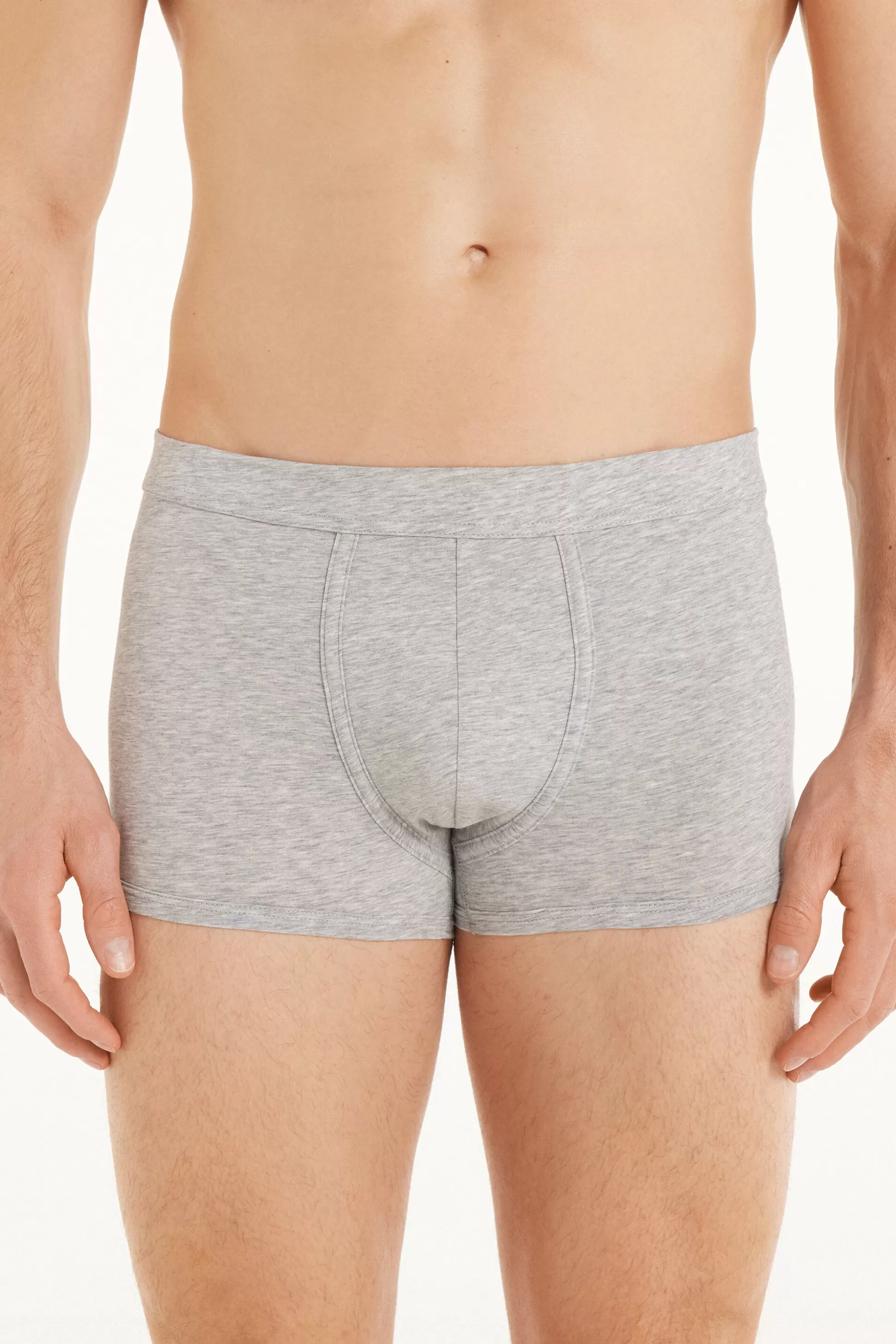 Tezenis Boxers In The Lightest Extrafine Cotton - Boxers - Men | grey Cheap