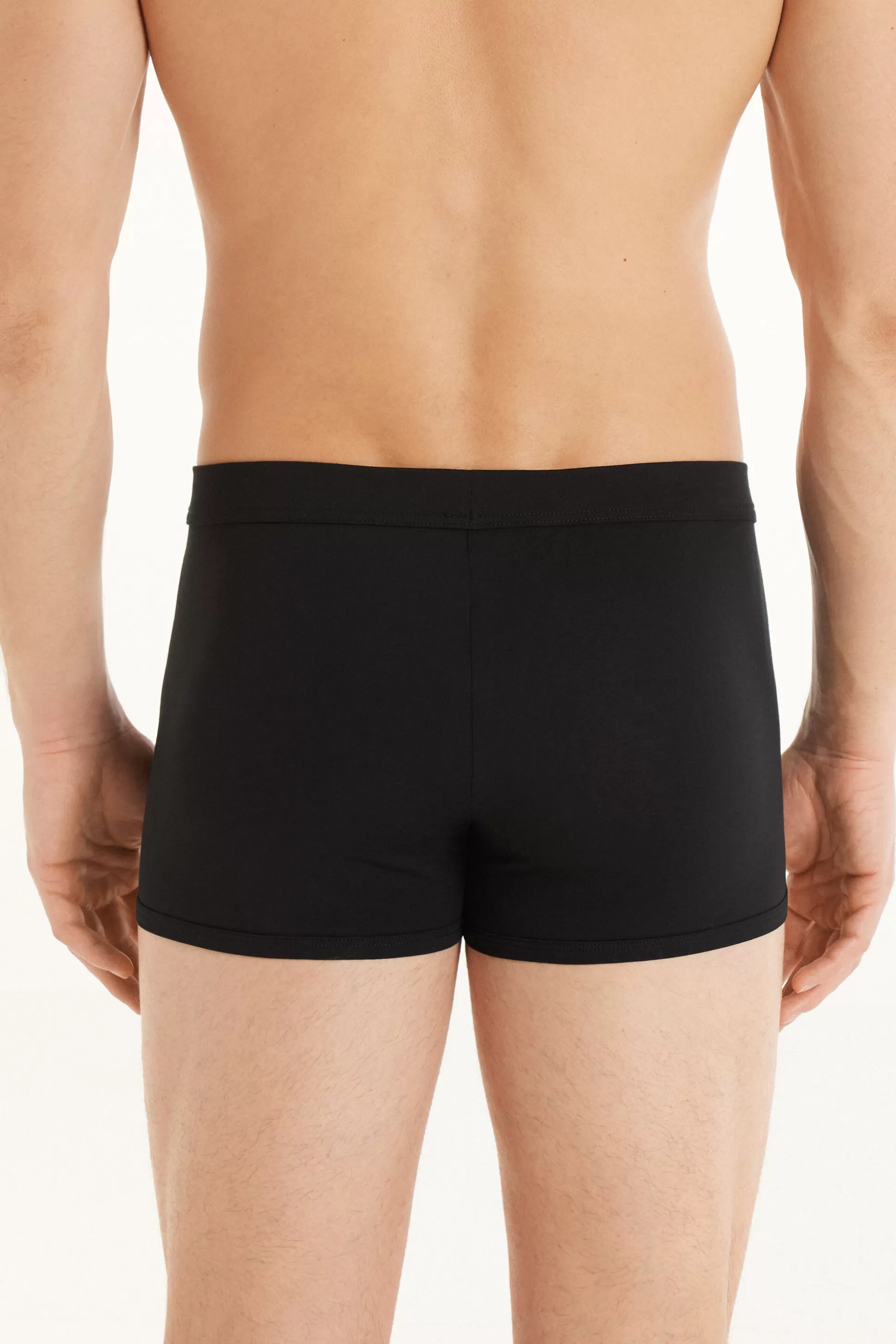 Tezenis Boxers In The Lightest Extrafine Cotton - Boxers - Men | black Best Sale