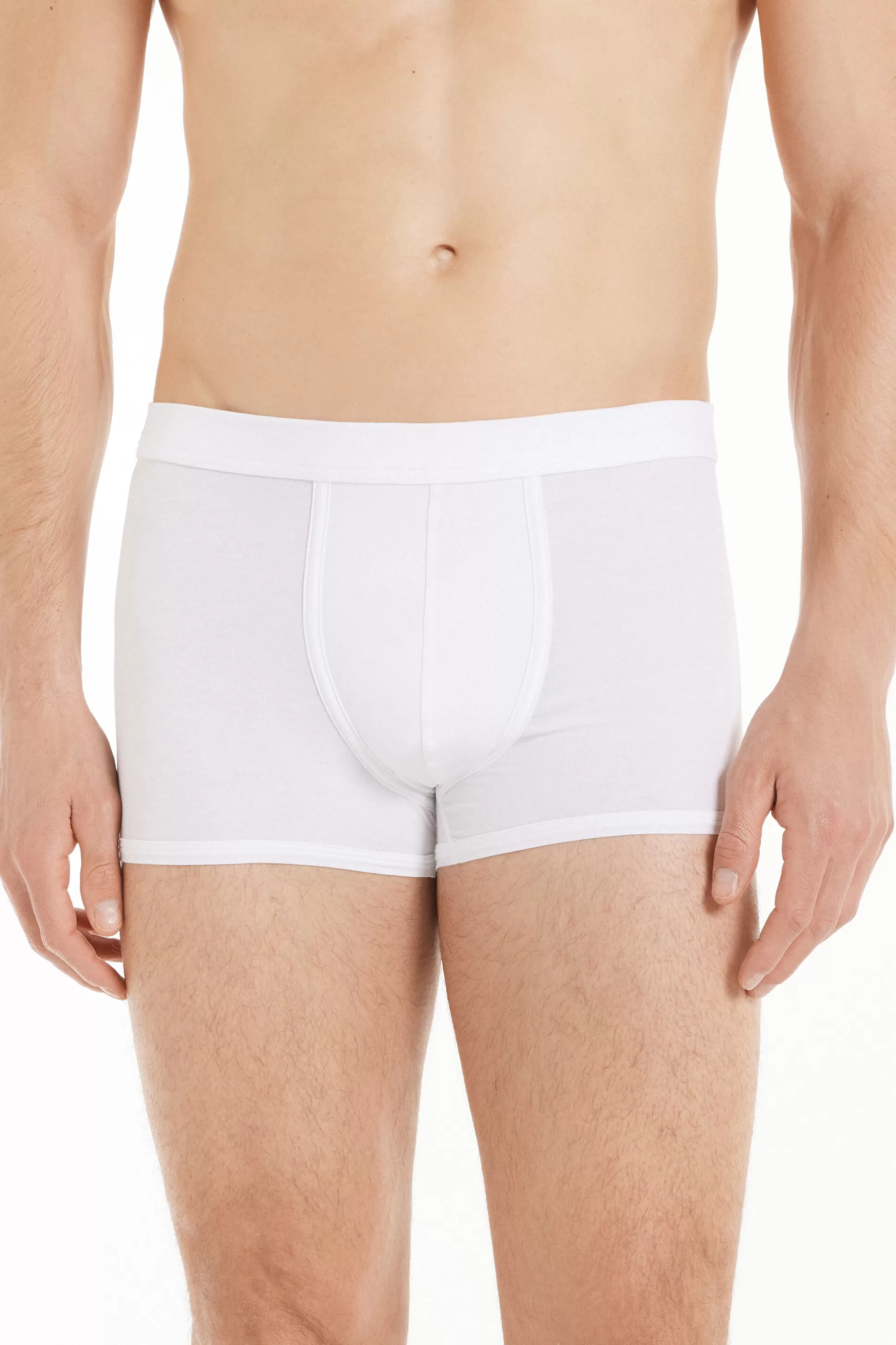 Tezenis Boxers In The Lightest Extrafine Cotton - Boxers - Men | white Hot