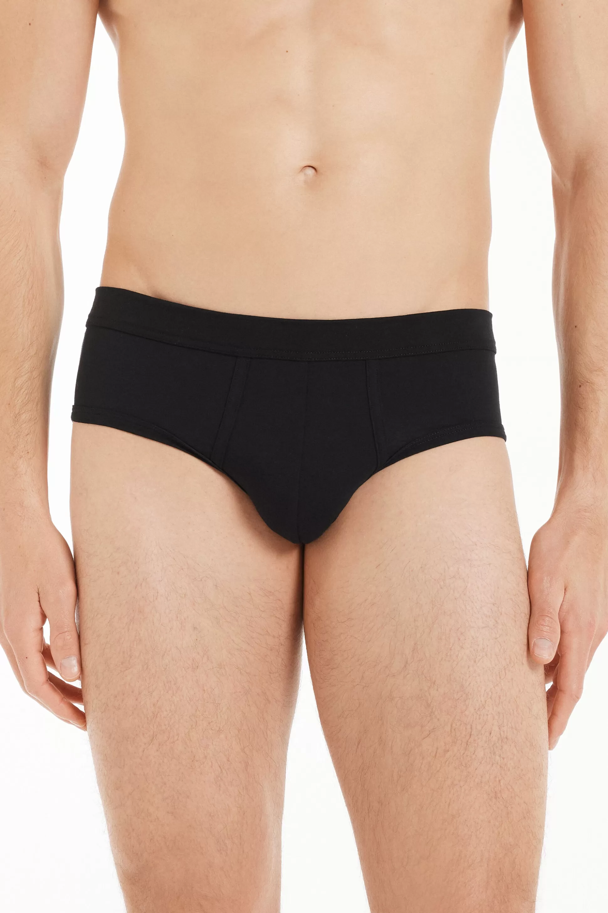 Tezenis Briefs In The Lightest Extrafine Cotton - Briefs - Men | black Best Sale