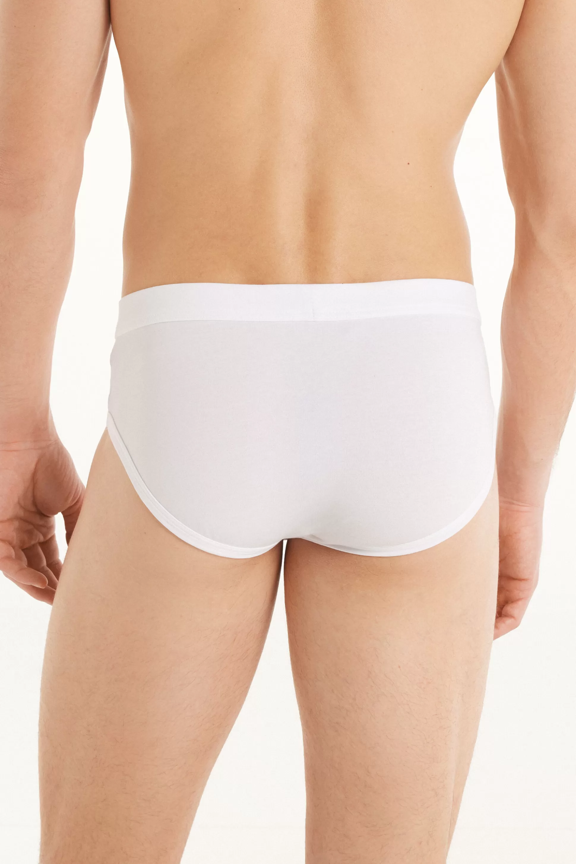 Tezenis Briefs In The Lightest Extrafine Cotton - Briefs - Men | white Online