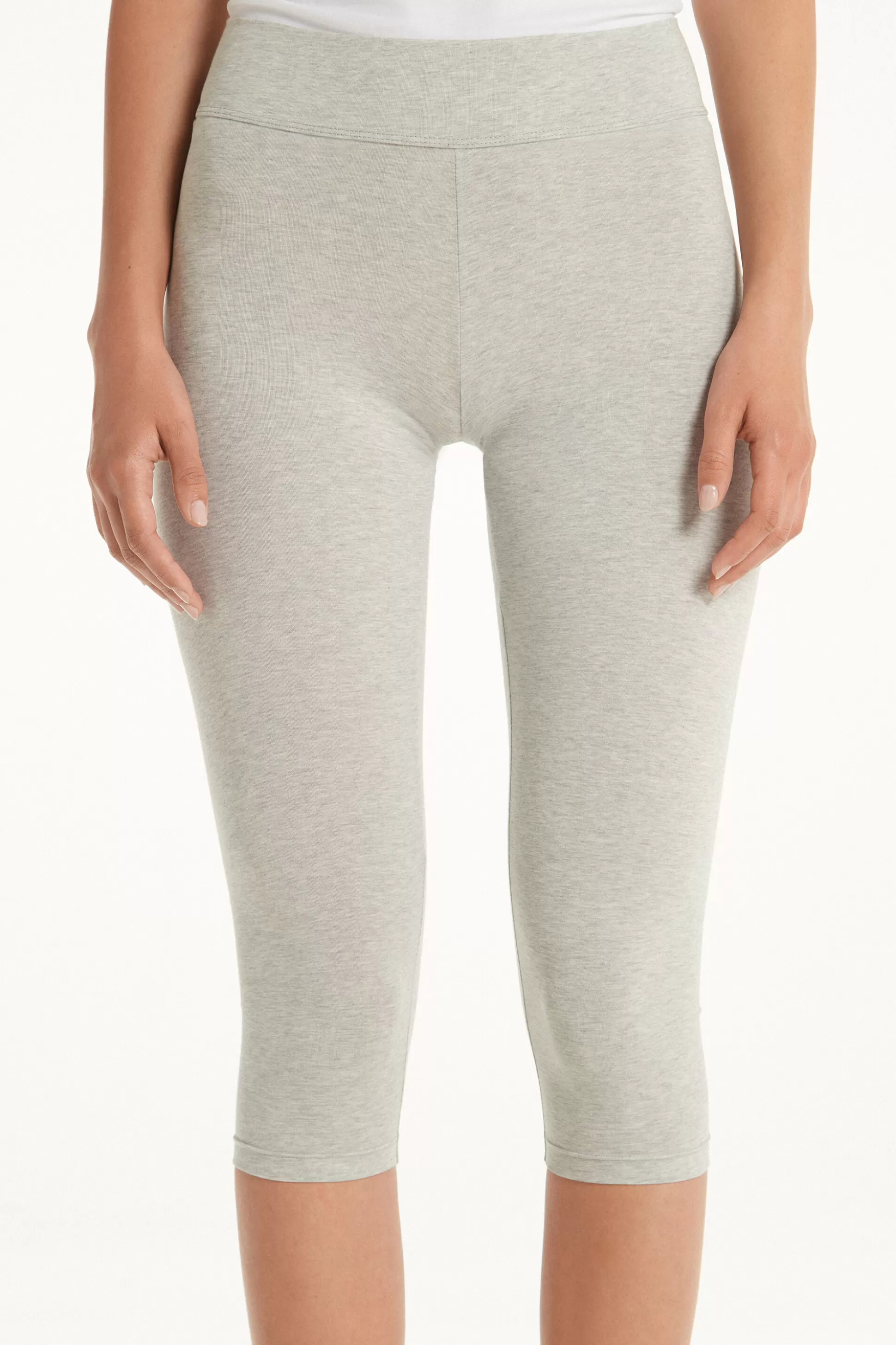 Tezenis Capri Leggings - Leggings - Women | grey Fashion