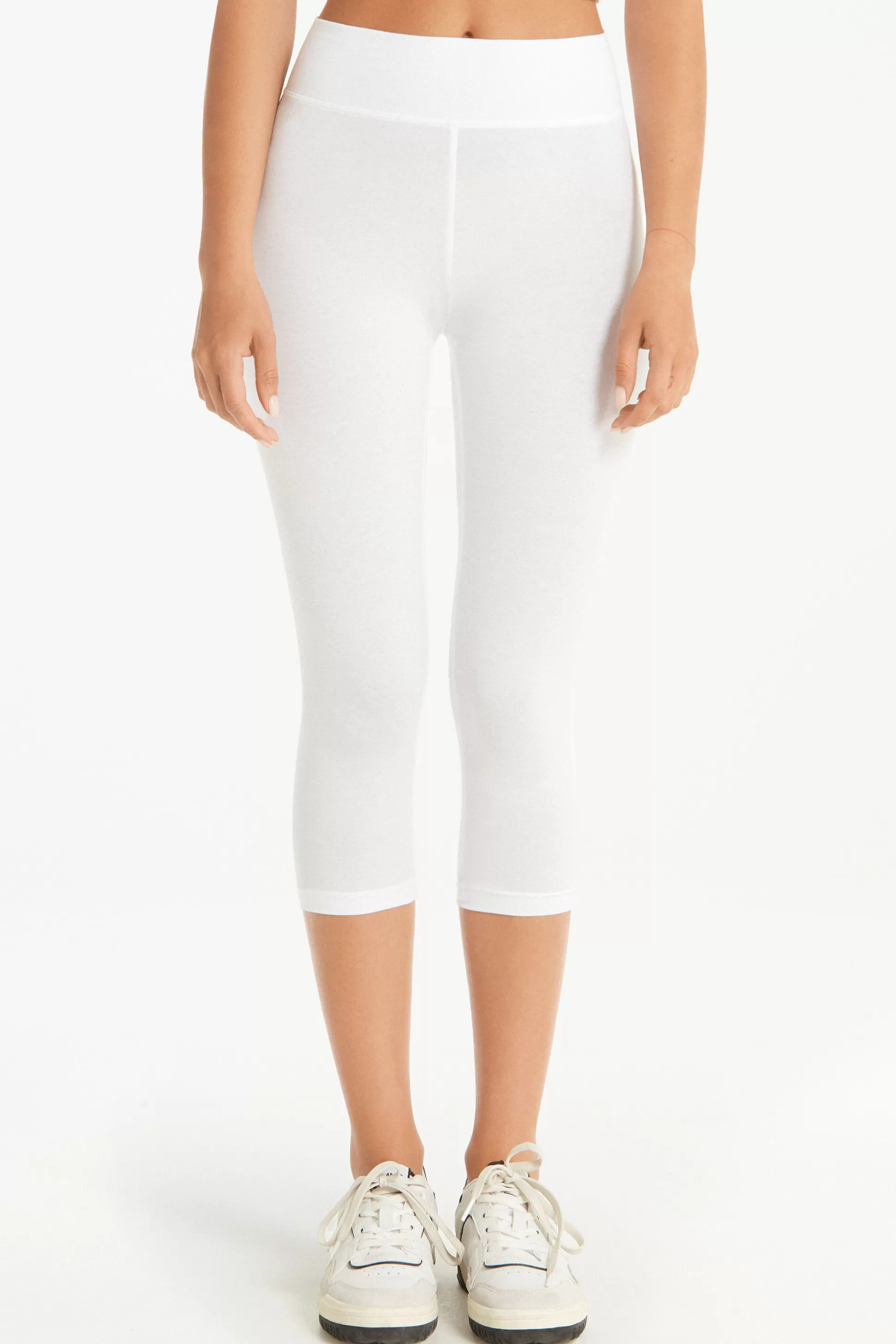 Tezenis Capri Leggings - Leggings - Women | white Flash Sale