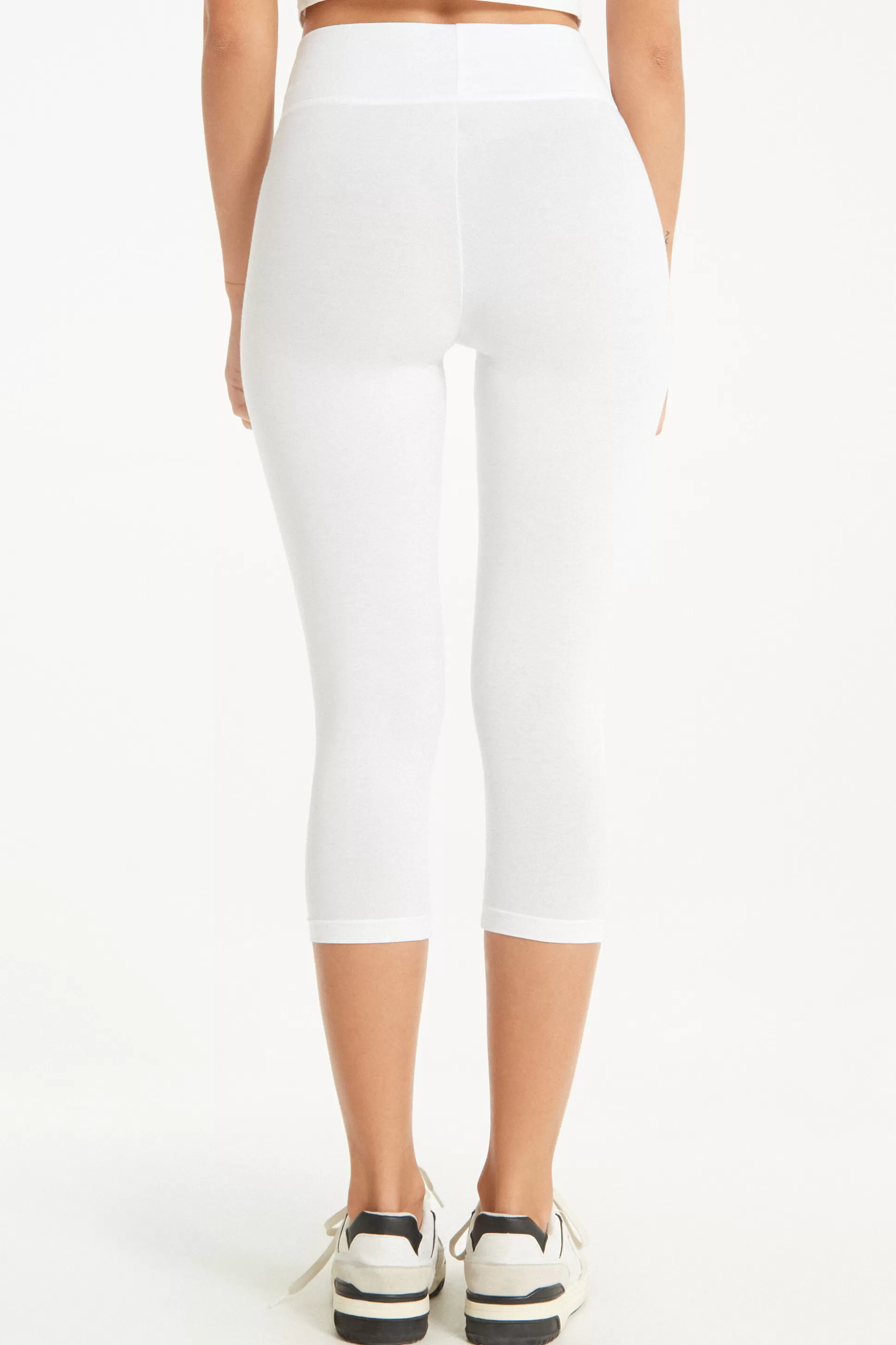 Tezenis Capri Leggings - Leggings - Women | white Flash Sale