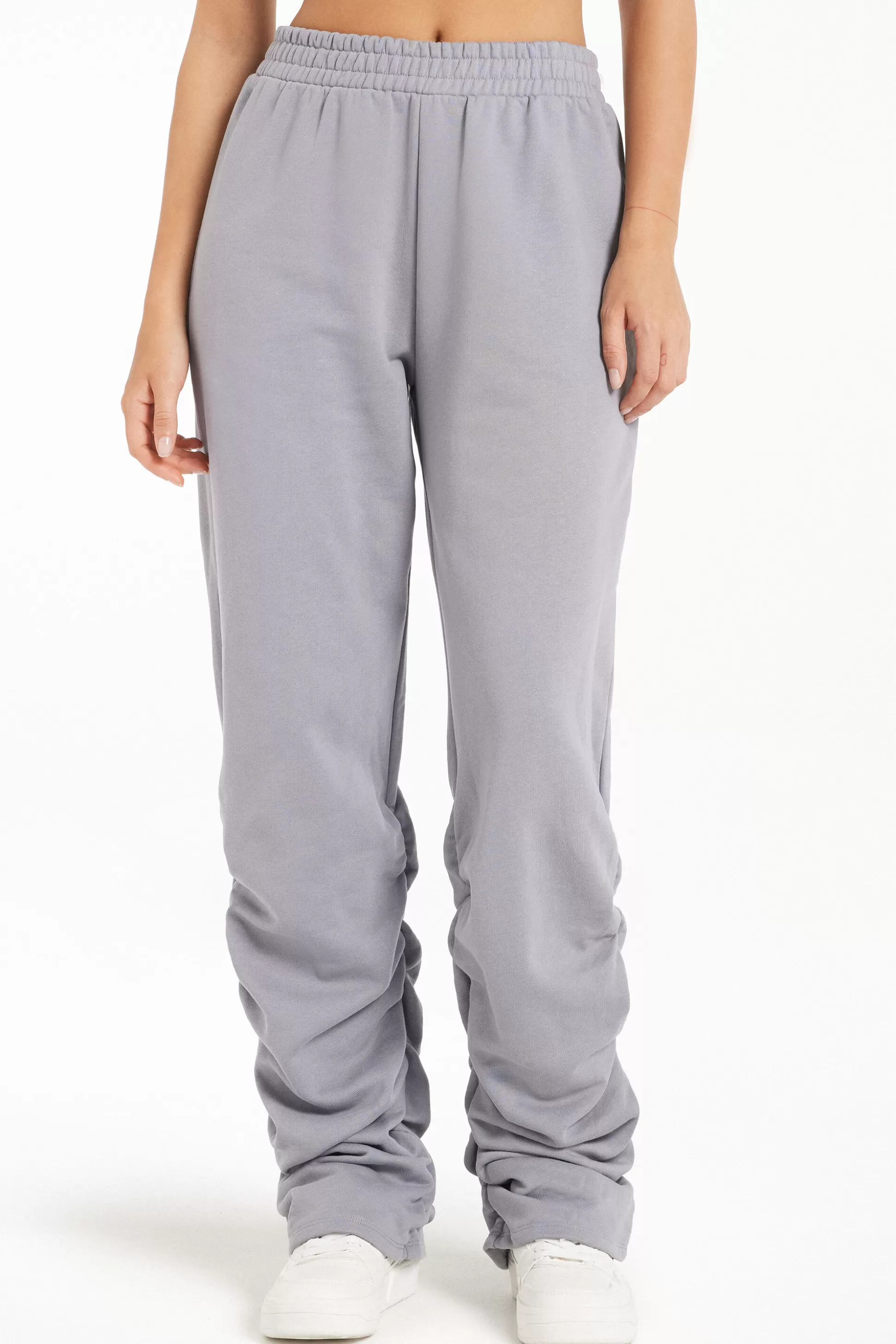 Tezenis Extra Long Sweatpants With Ruching - Pants - Women | grey Best