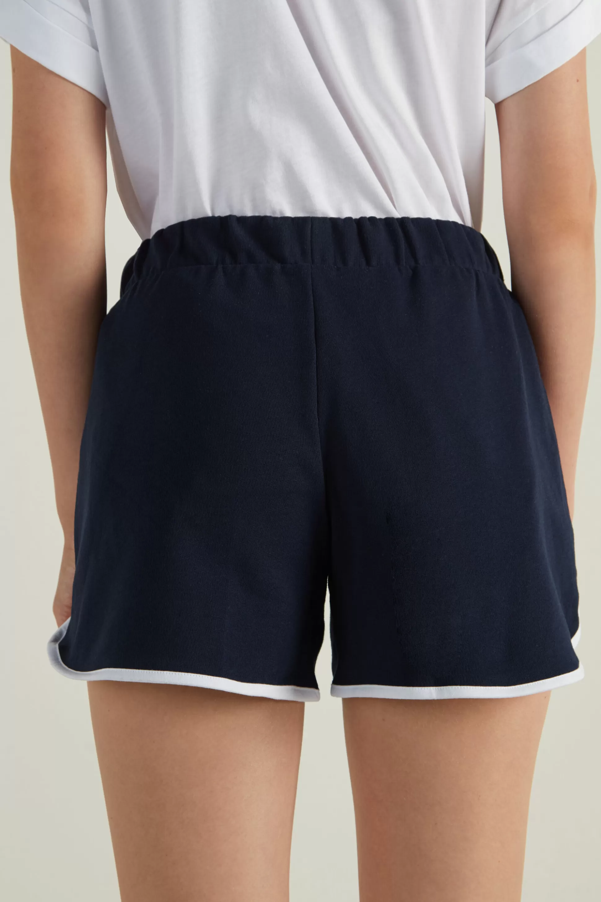 Tezenis Fleece Piping Shorts - Shorts - Women | blue Cheap