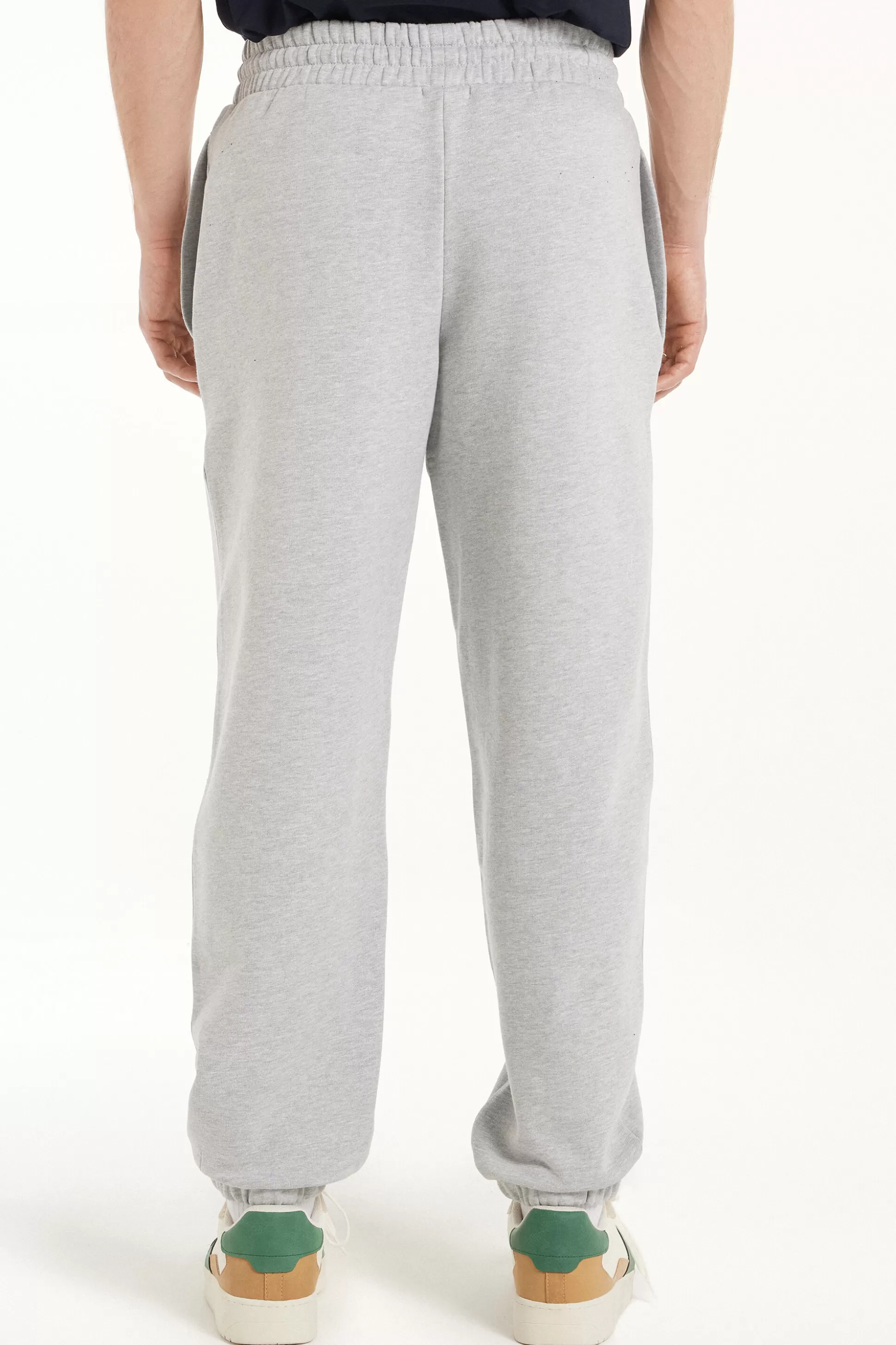 Tezenis Heavy Fabric Sweatpants With Pockets - Long Pants - Men | grey Best