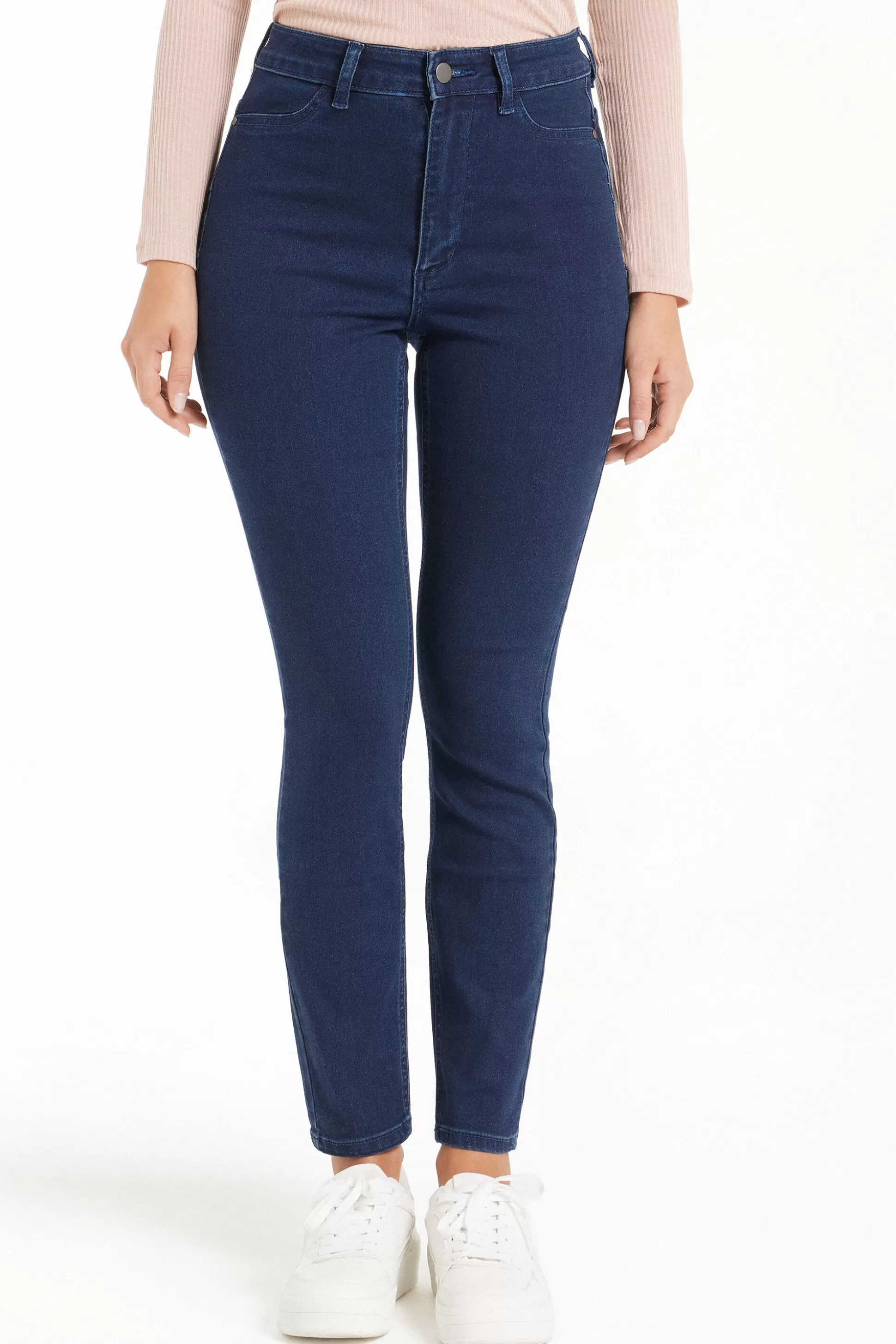 Tezenis High Waist Push Up Effect Jeggings - Leggings - Women | blue Shop