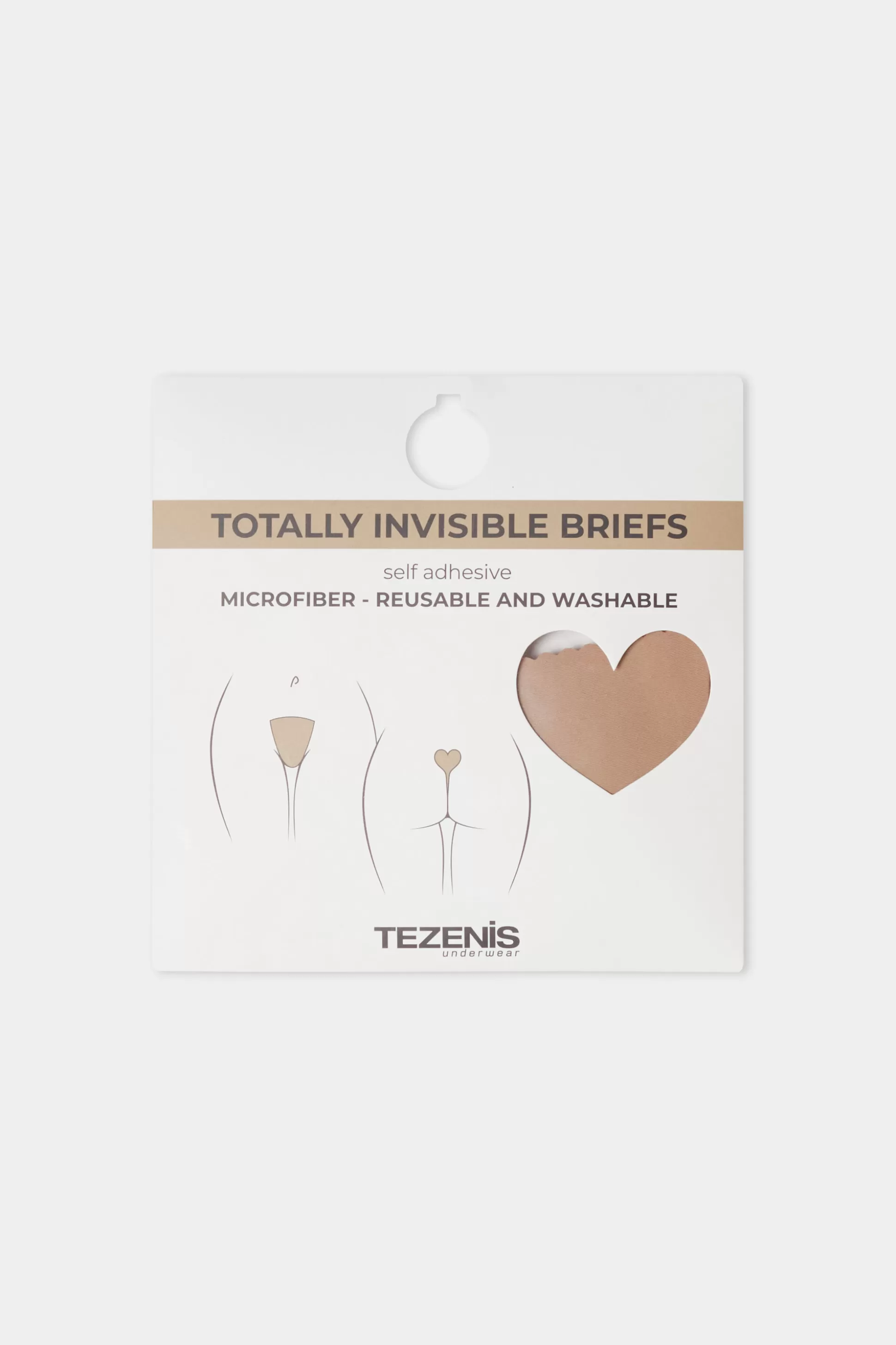 Tezenis Invisible Adhesive Thong - Accessories - Women | nude Sale