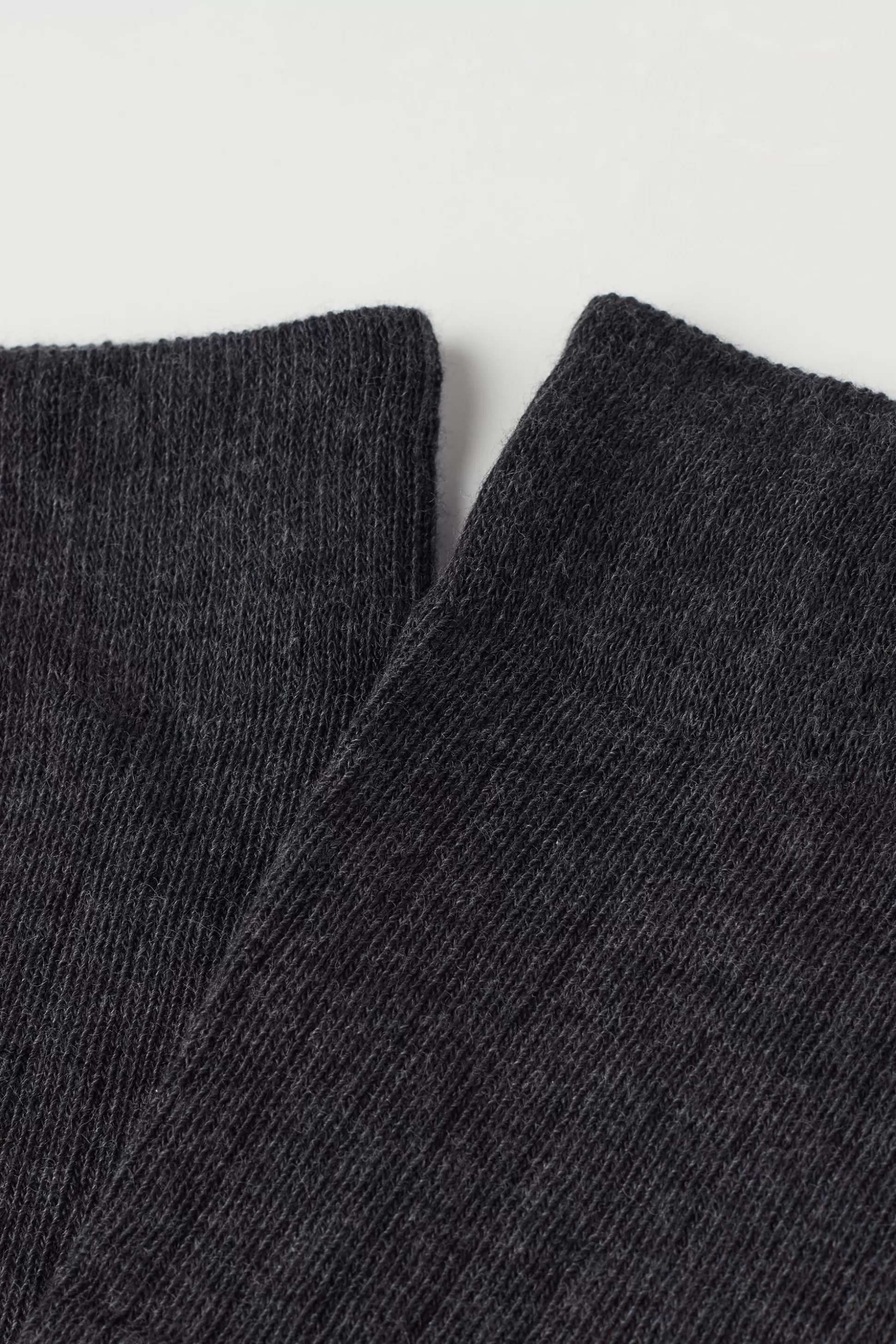 Tezenis Men’s Long Ribbed Cotton Socks - Long Socks - Men | dark grey Flash Sale