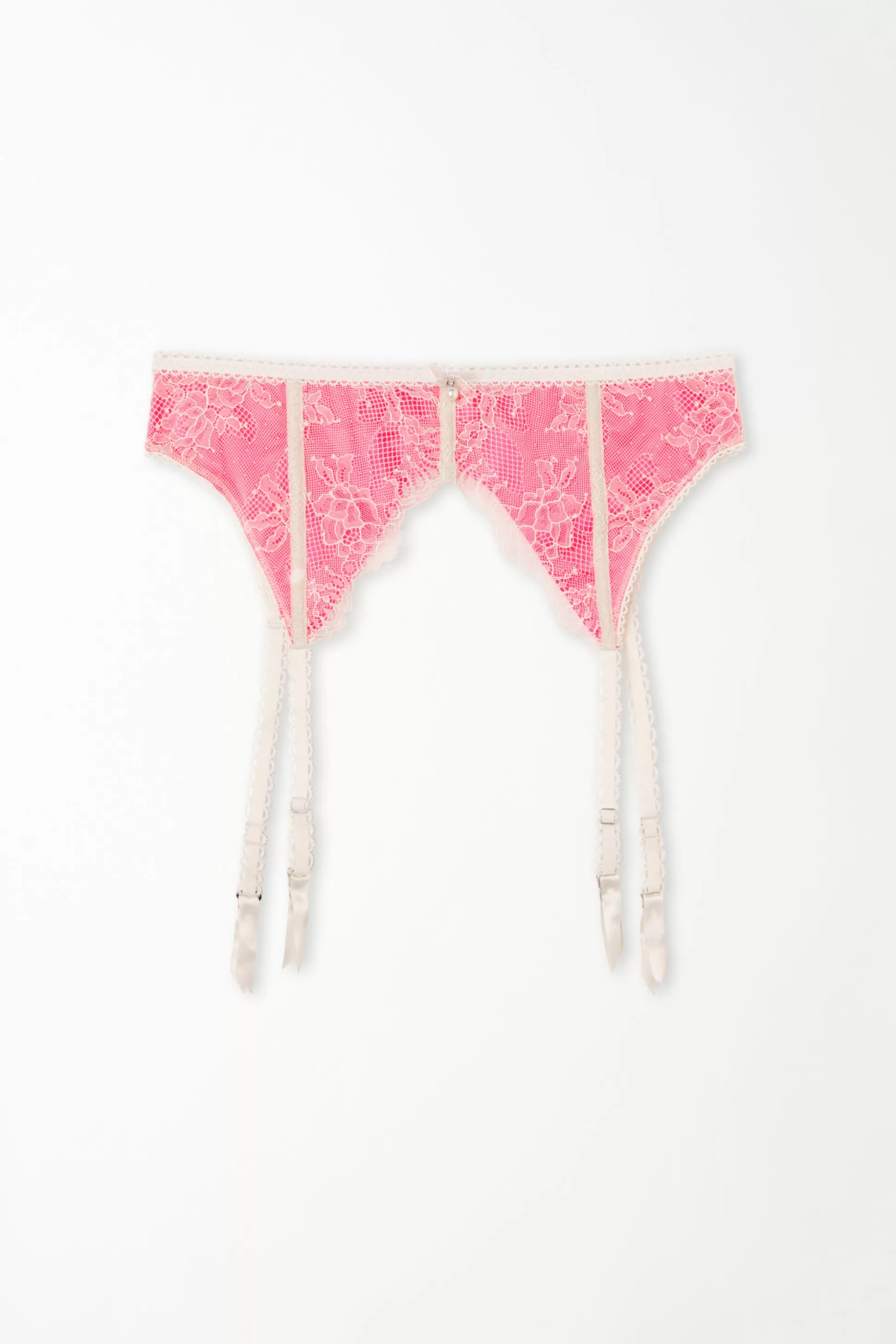 Tezenis Ocean Dream Lace Garter Belt - Accessories - Women | pink Online