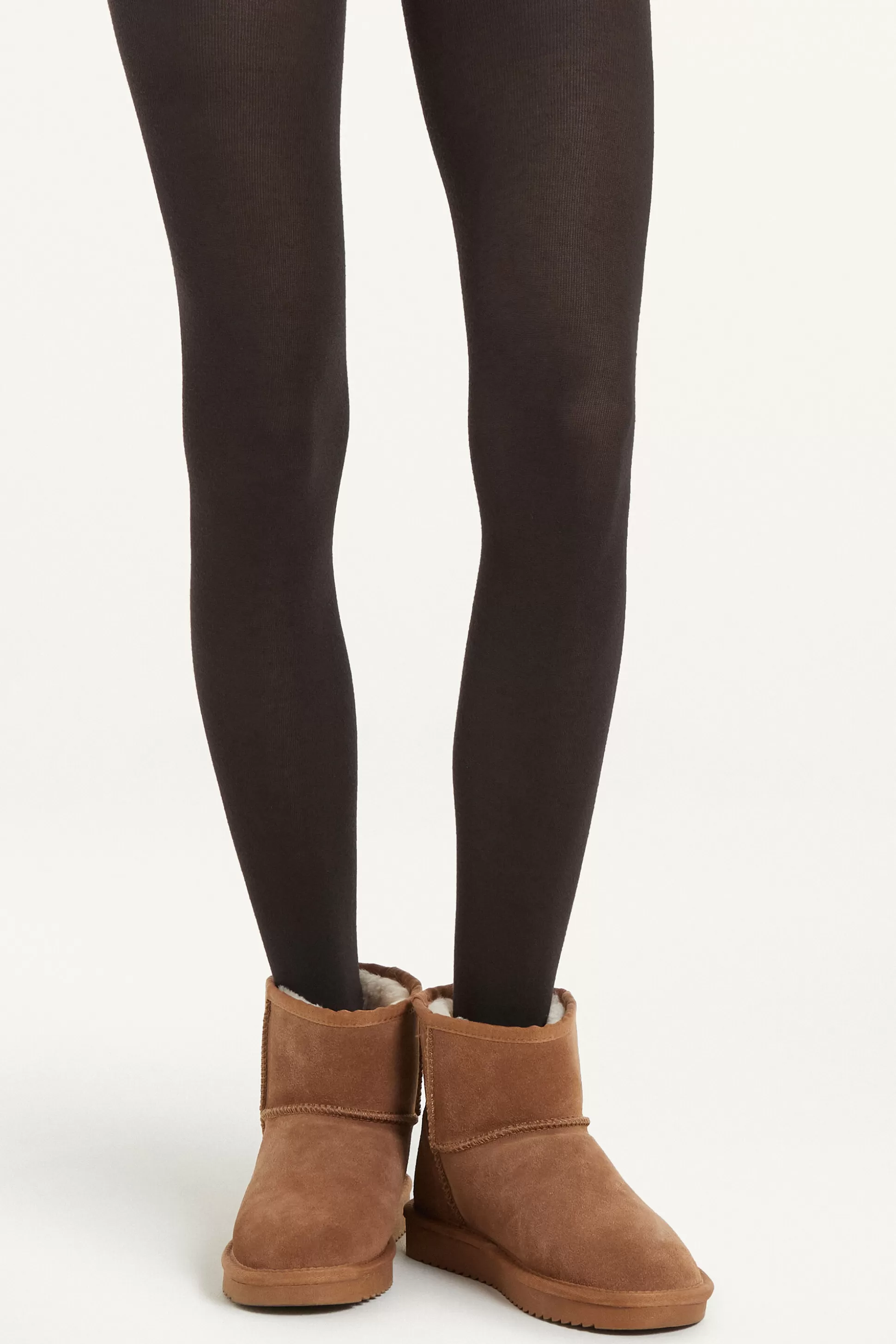 Tezenis Opaque Tights With Cashmere - Basic - Women | black Best Sale