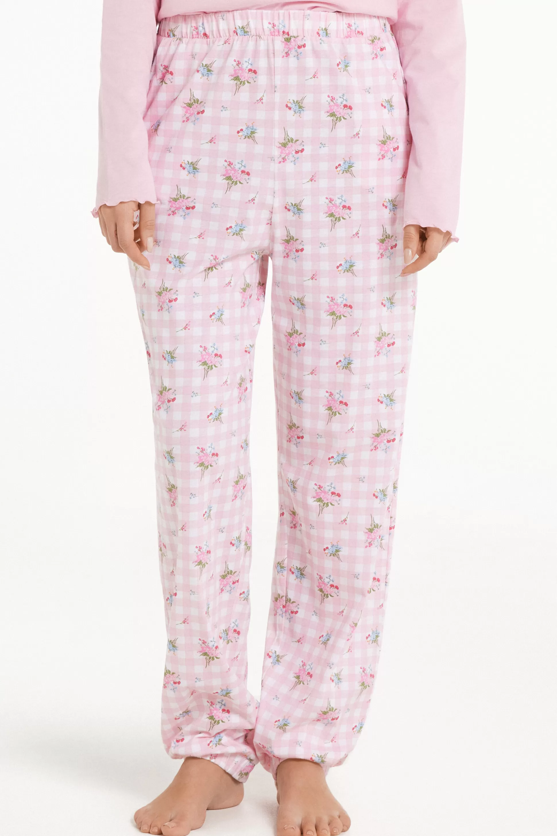 Tezenis ed Cotton Joggers - Pajama Sets - Women | print Best