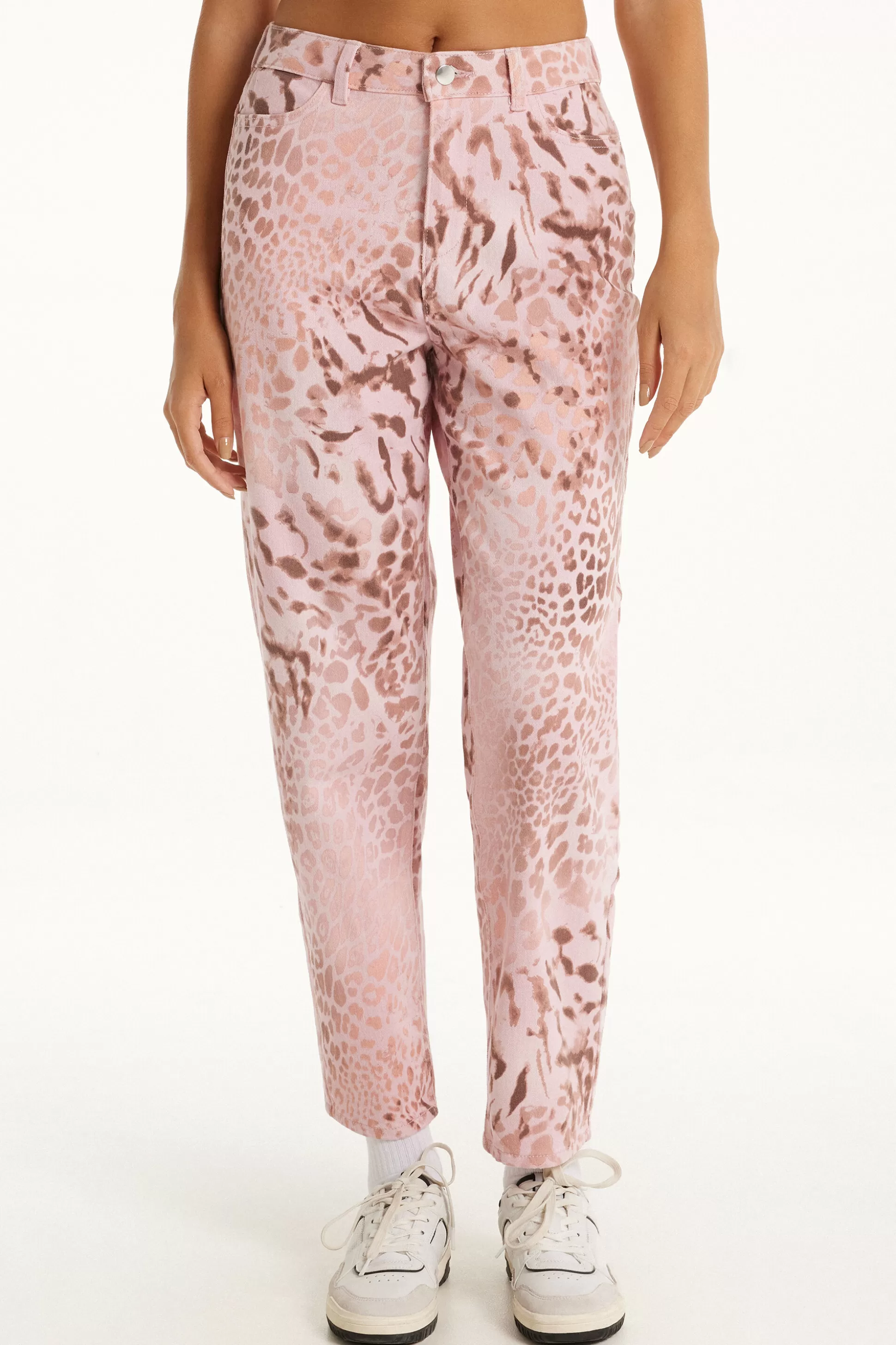 Tezenis Printed Jeans - Pants - Women | pale pink Best