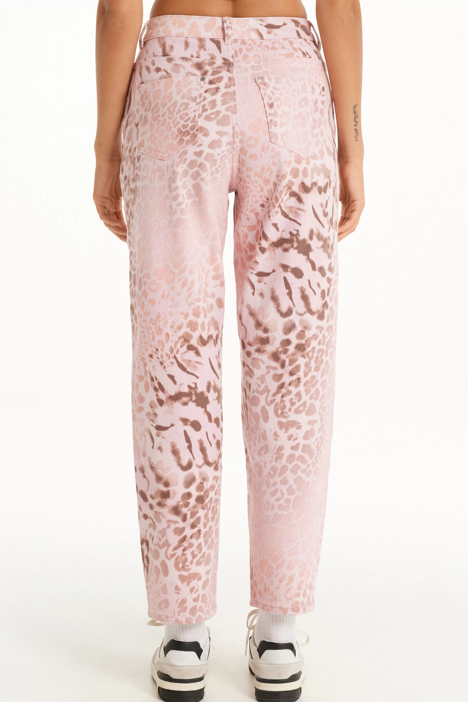 Tezenis Printed Jeans - Pants - Women | pale pink Best