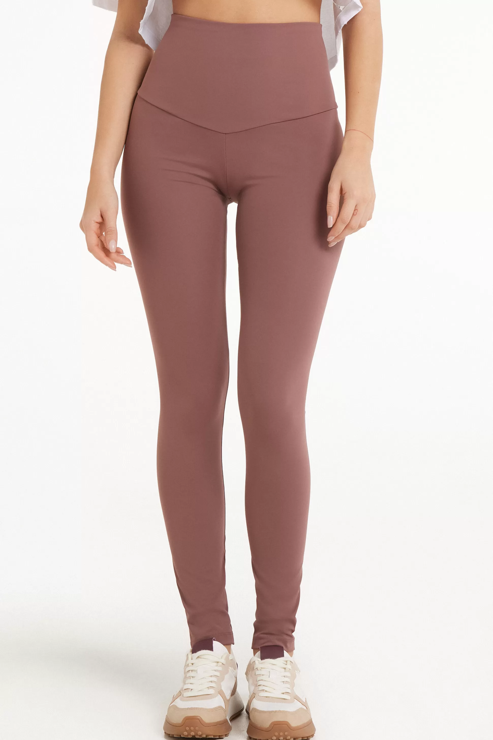 Tezenis Shaping Leggings - Leggings - Women | dark pink Hot