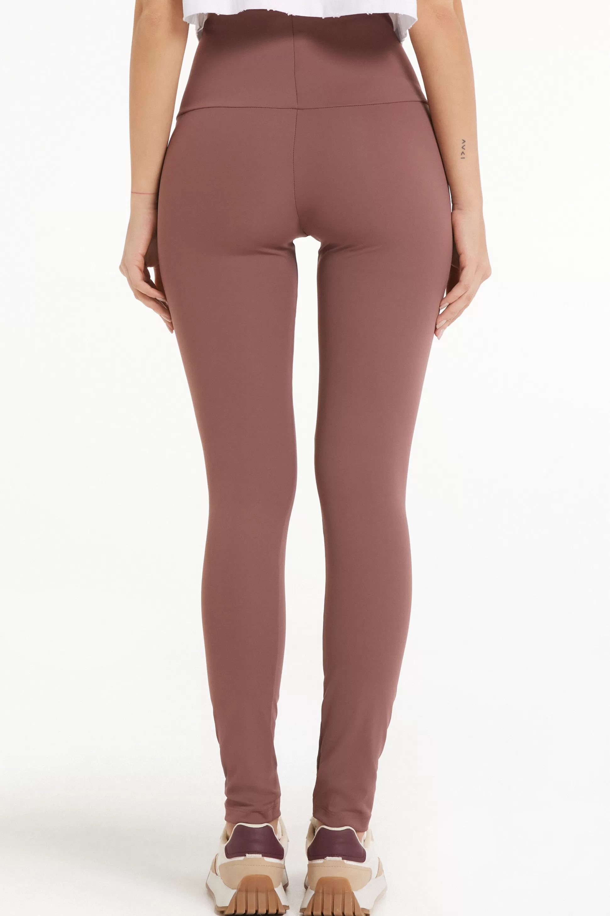 Tezenis Shaping Leggings - Leggings - Women | dark pink Hot