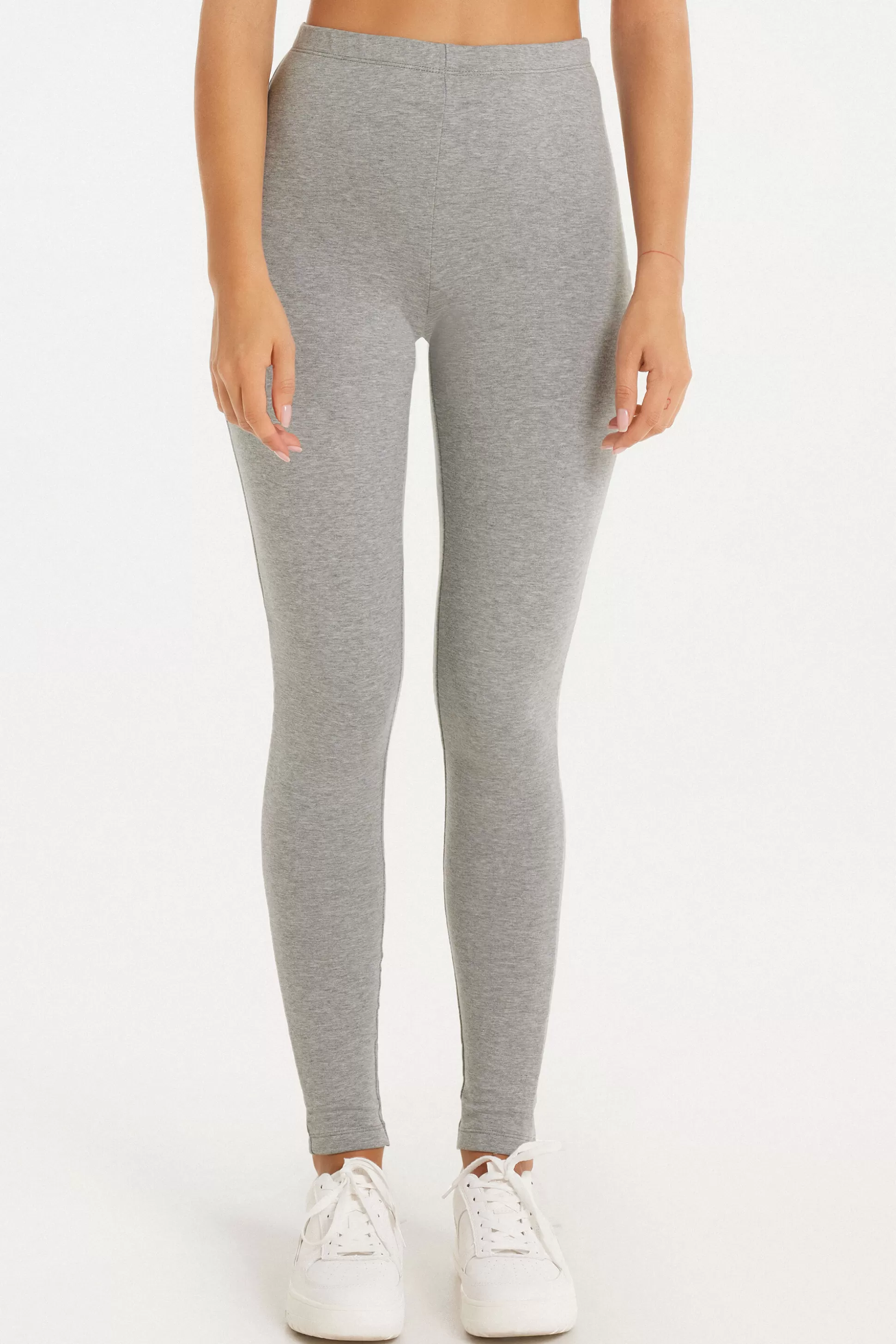 Tezenis Thermal Cotton Leggings - Leggings - Women | grey Hot