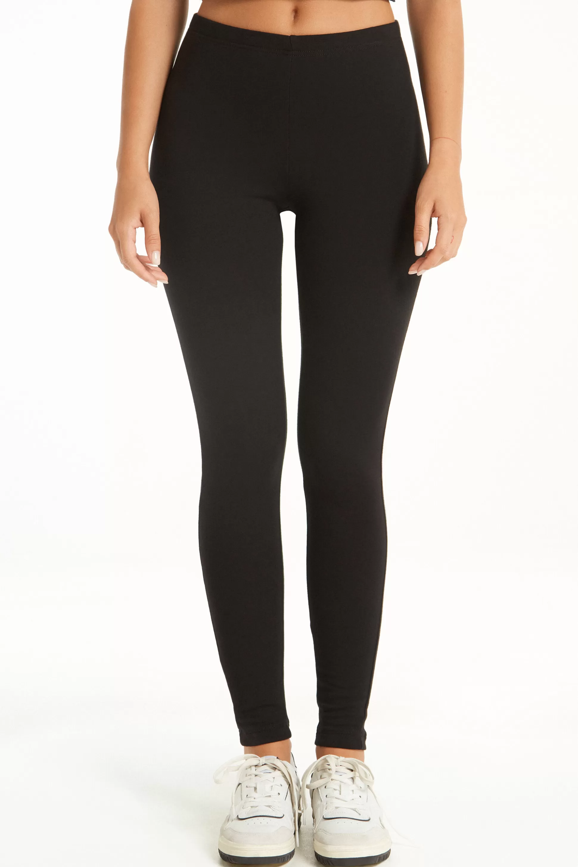 Tezenis Thermal Cotton Leggings - Leggings - Women | black Fashion